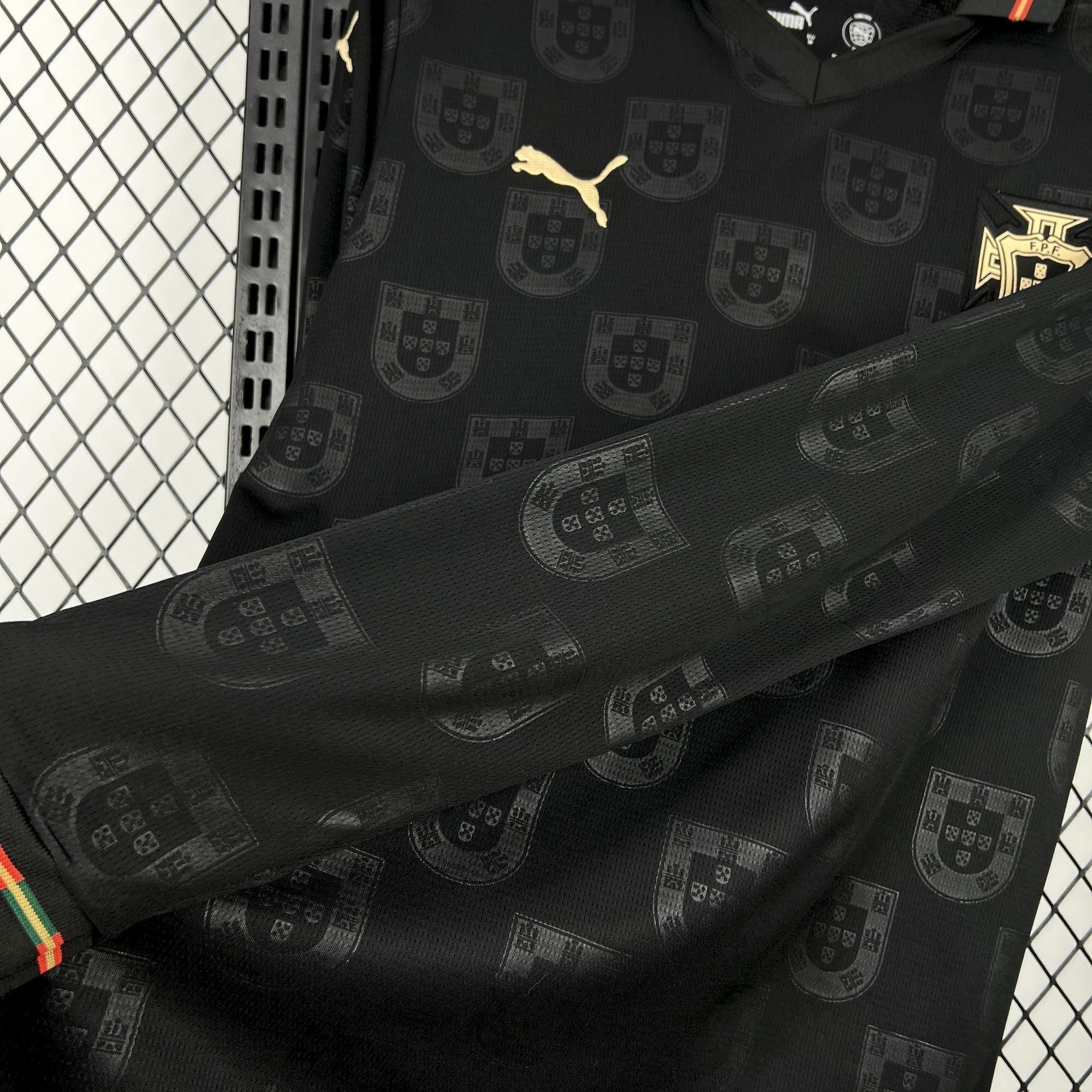 Portugal Pantera Negra Long Sleeve Limited Jersey