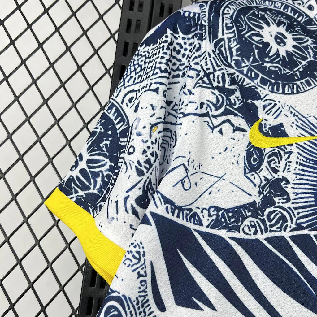 Brazil Jesus Blue Limited Jersey