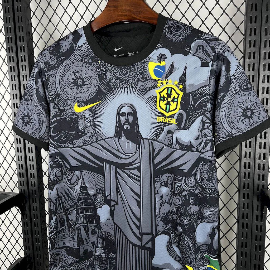 Brazil Jesus Limited Jersey
