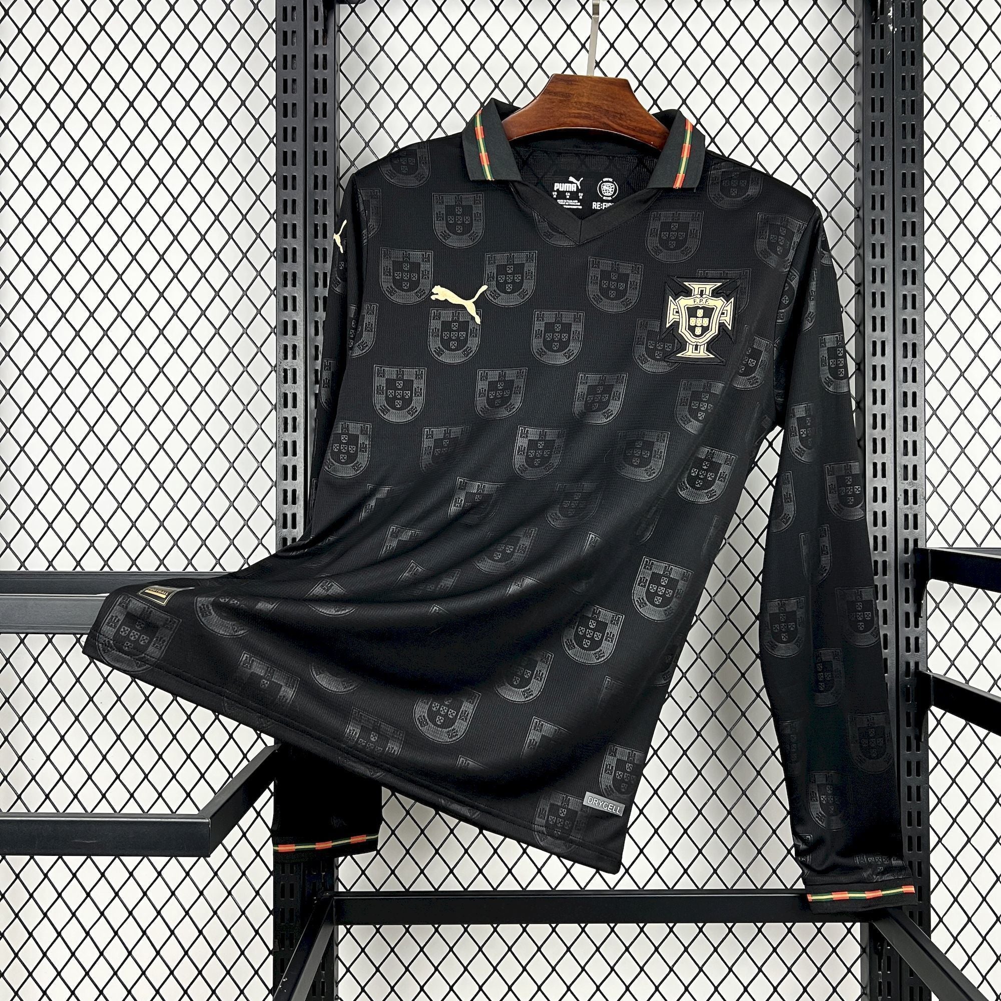 Portugal Pantera Negra Long Sleeve Limited Jersey
