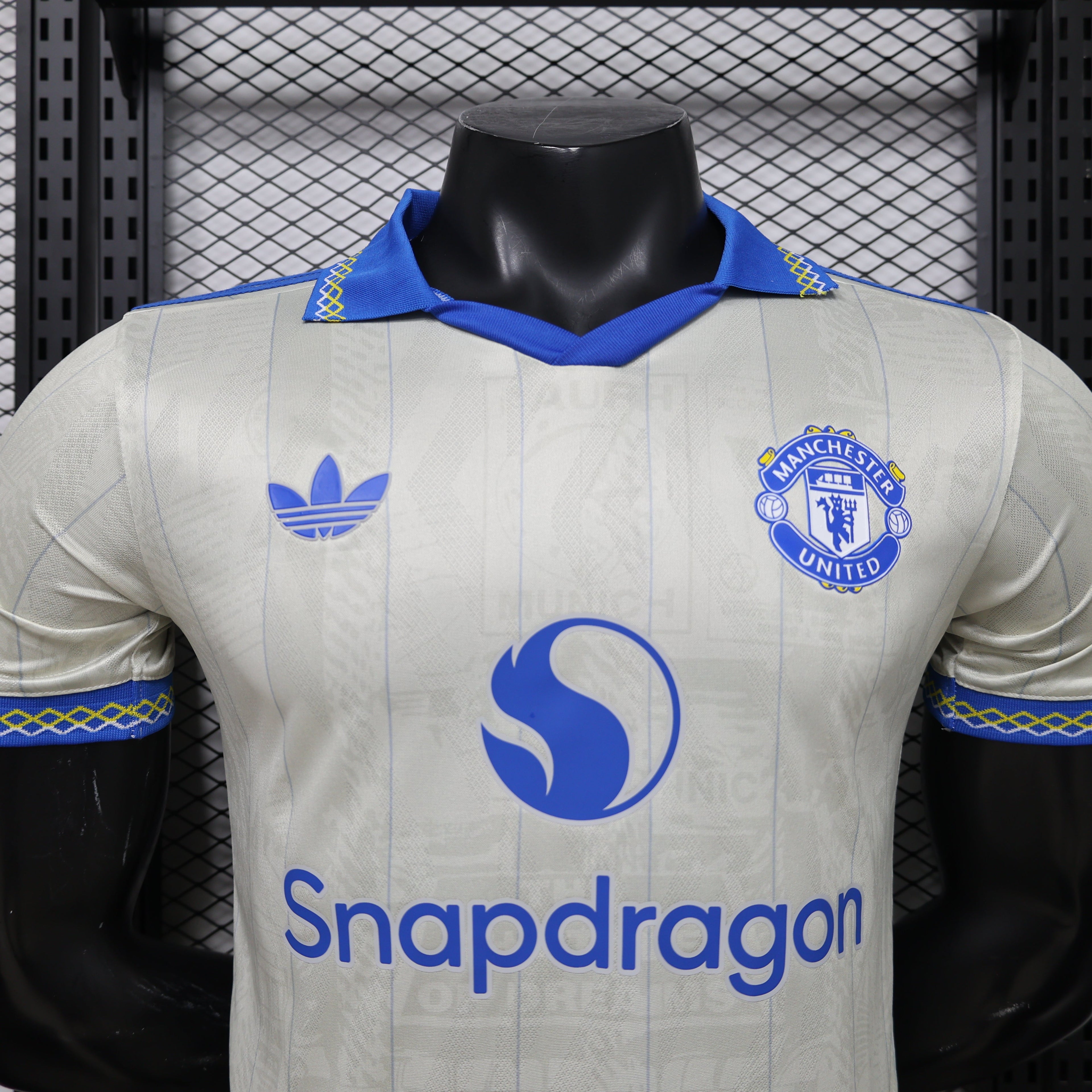 Manchester United Royal Ivory Limited Jersey