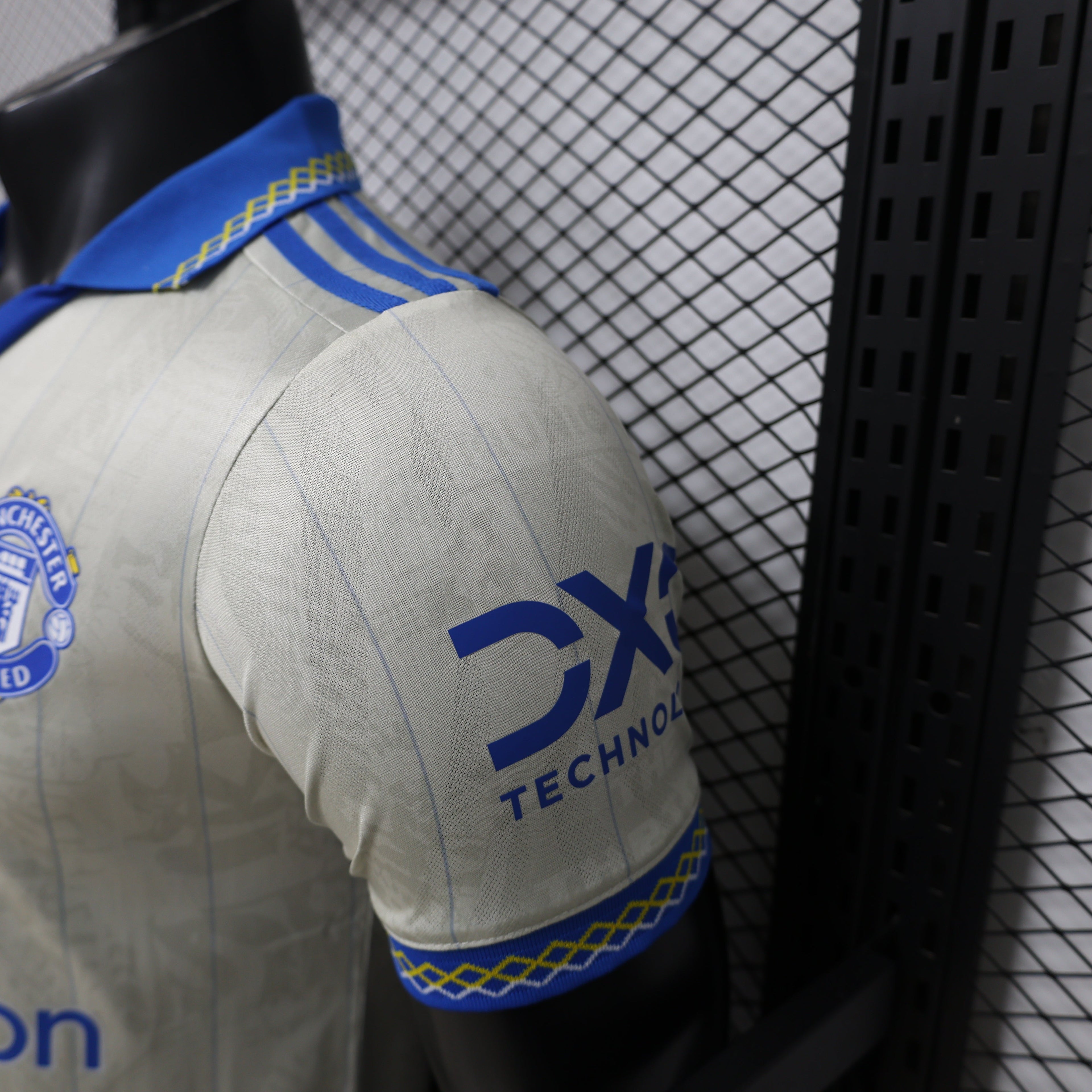 Manchester United Royal Ivory Limited Jersey