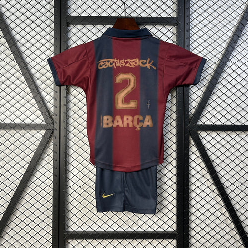 2000/2001 Retro Barcelona x Travis Scott Kids Size