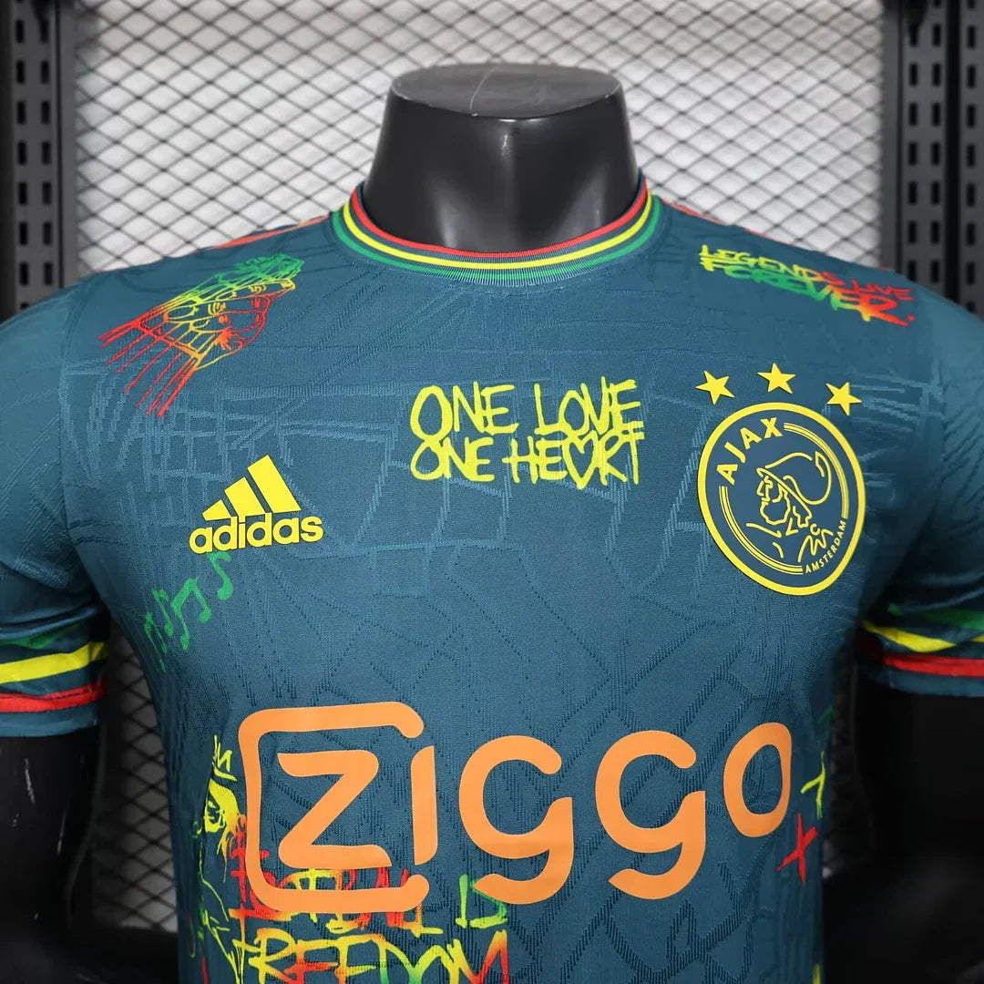 Ajax Bob Marley Green Limited Jersey
