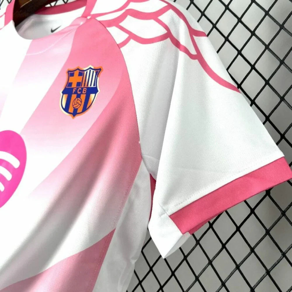 Barcelona Pink Wave Limited Jersey