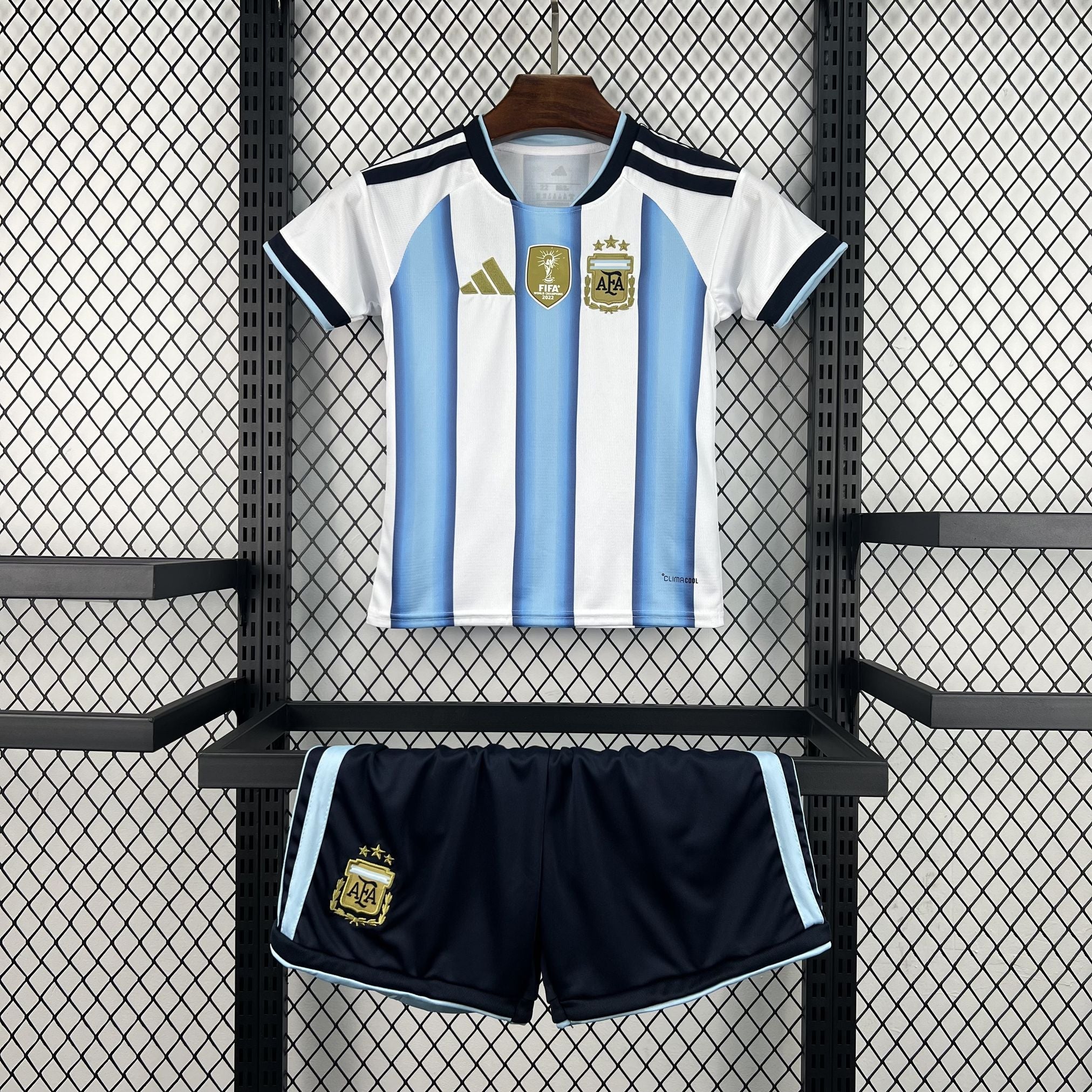 2026 Argentina Home World Cup Kit Kids Size