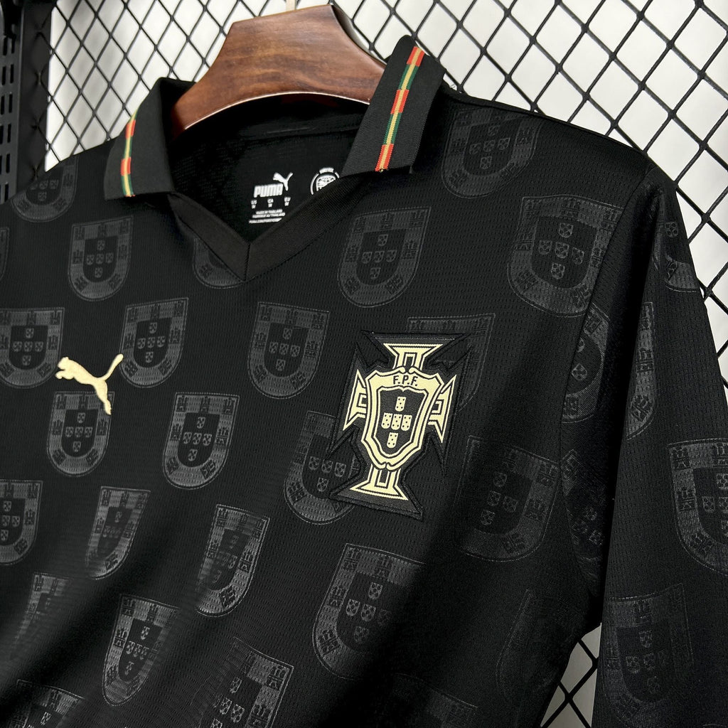 Portugal Pantera Negra Long Sleeve Limited Jersey