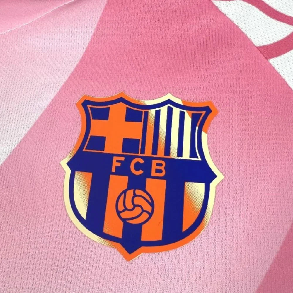 Barcelona Pink Wave Limited Jersey