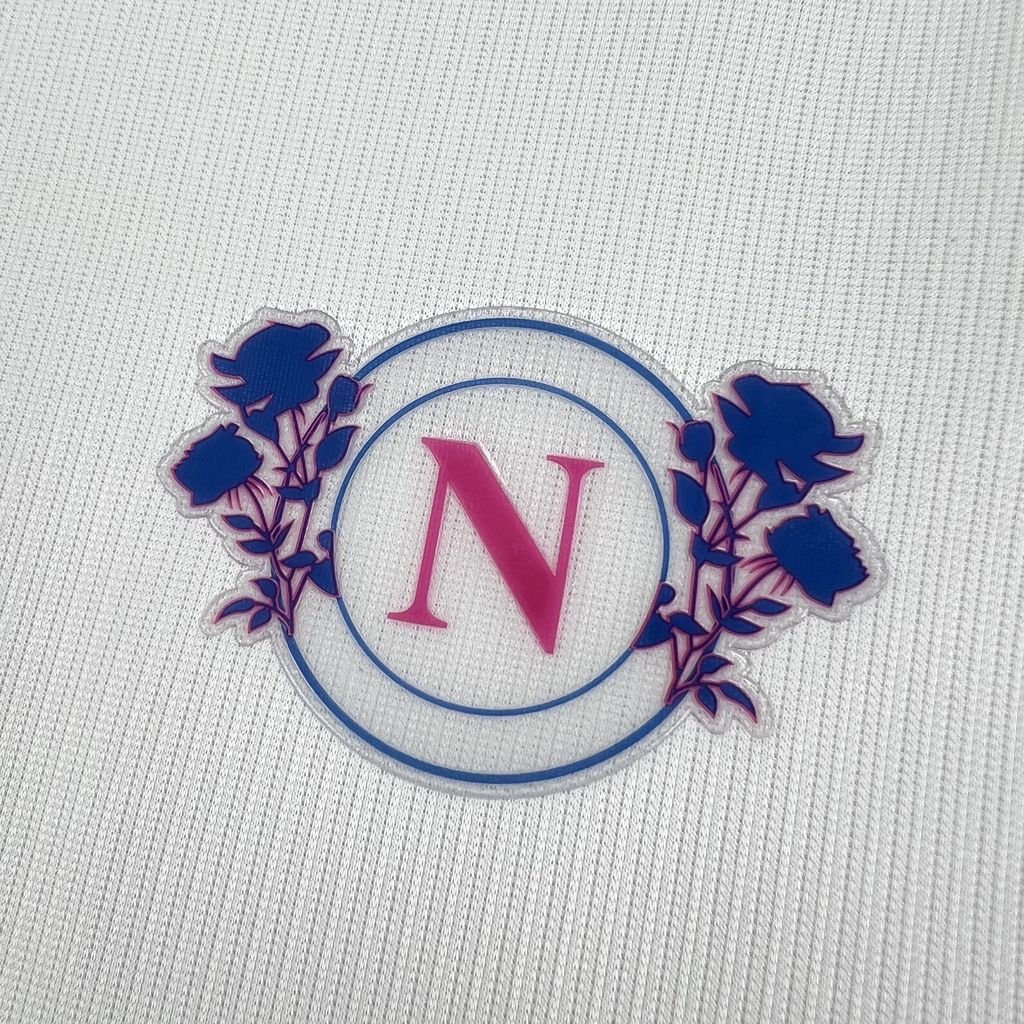 Napoli Bianco Fiorito Limited Jersey