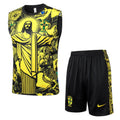 Brazil Jesus Yellow Tank Top Set