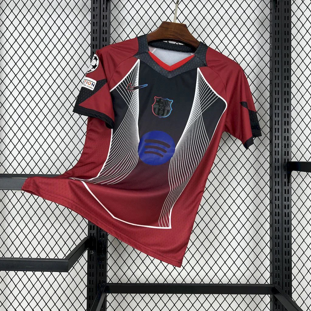 Barcelona Crimson Core Limited Jersey (Patch Optional)