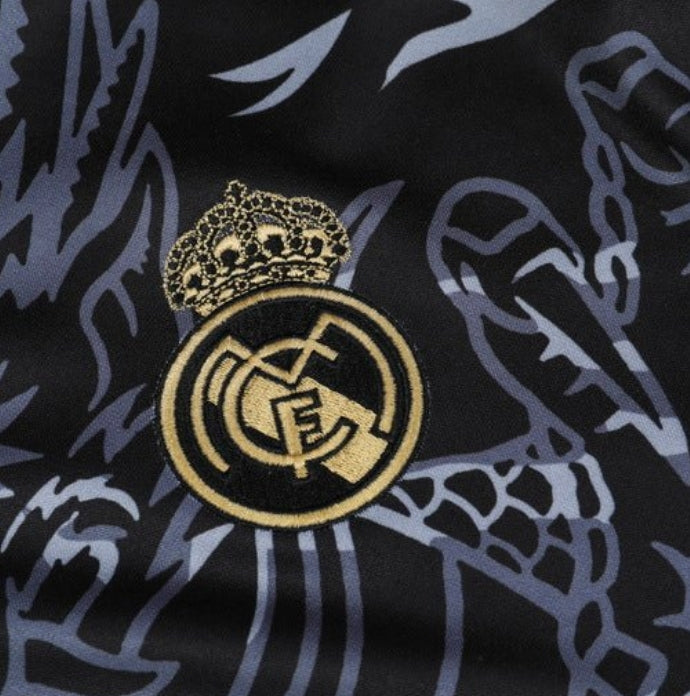 Real Madrid Dragón Negro Tracksuit