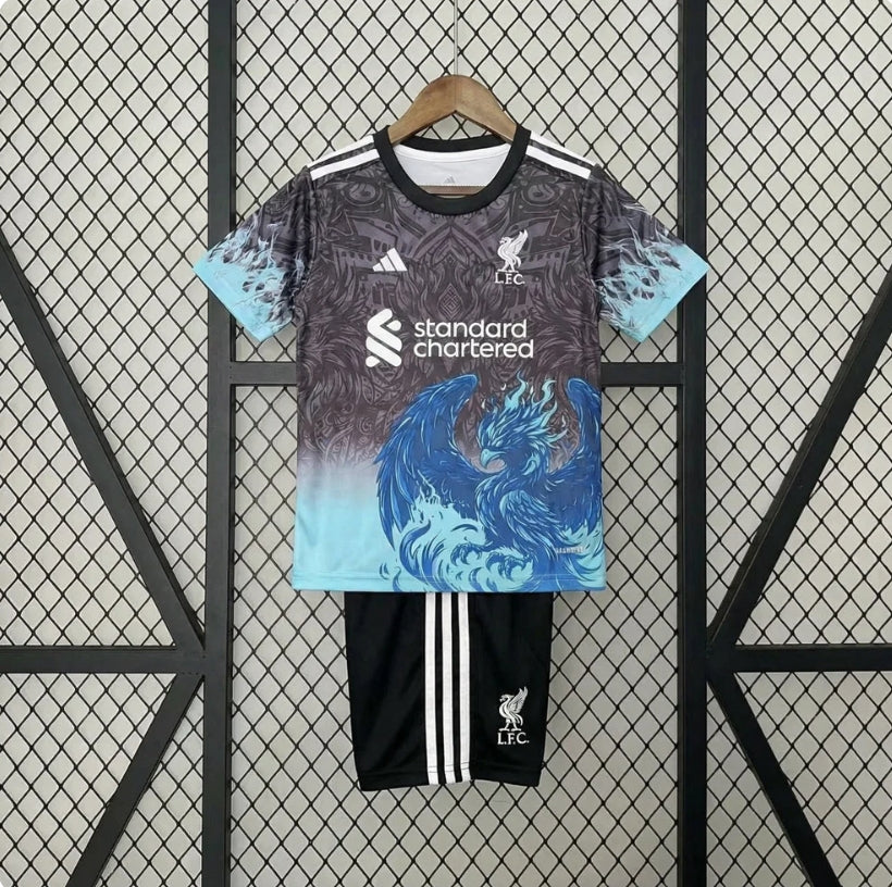 Liverpool Abyssal Drake Limited Jersey Kids Size