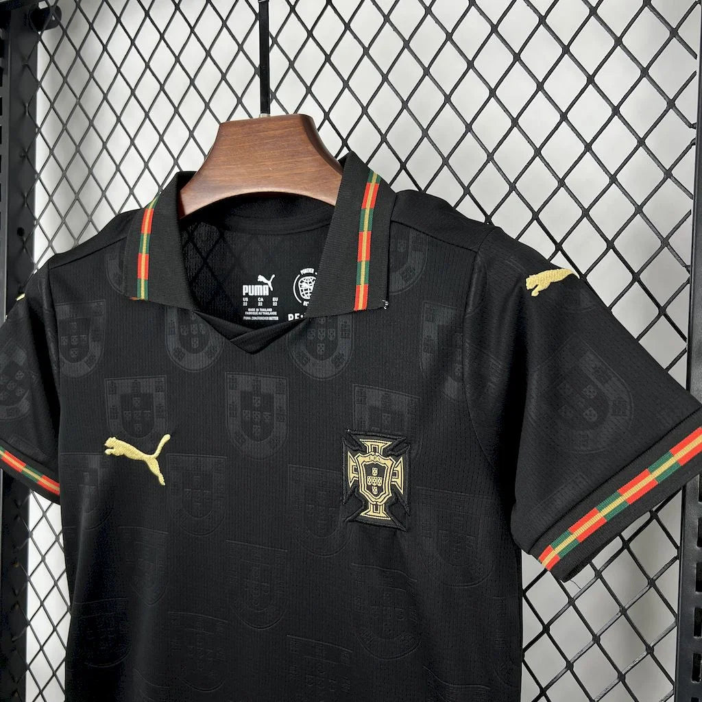 Portugal Pantera Negra Limited Jersey Kids Size
