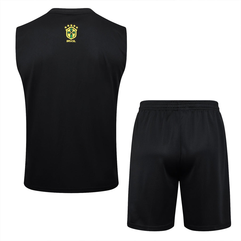 Brazil Jesus Blue Tank Top Set