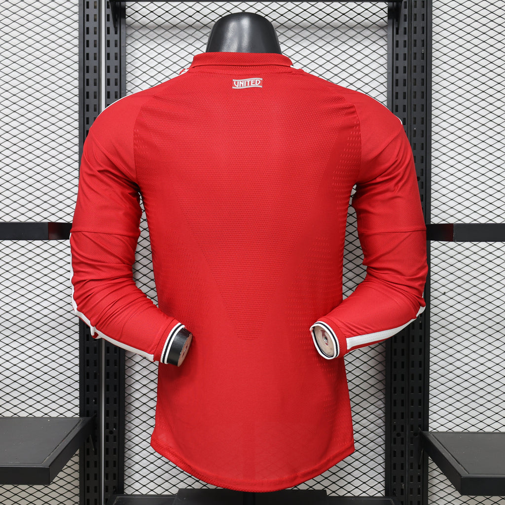 2026/2027 Manchester United Home Long Sleeve