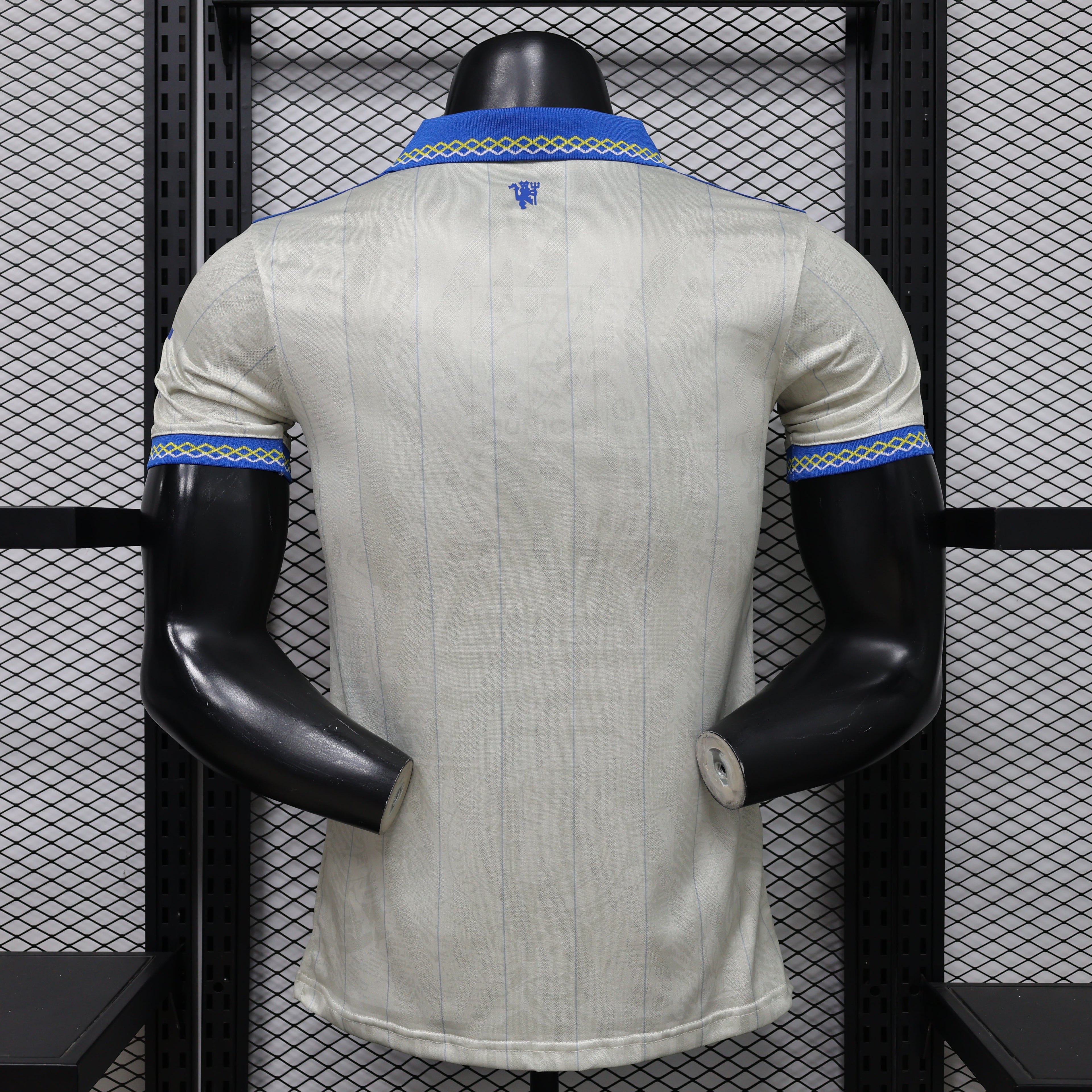 Manchester United Royal Ivory Limited Jersey
