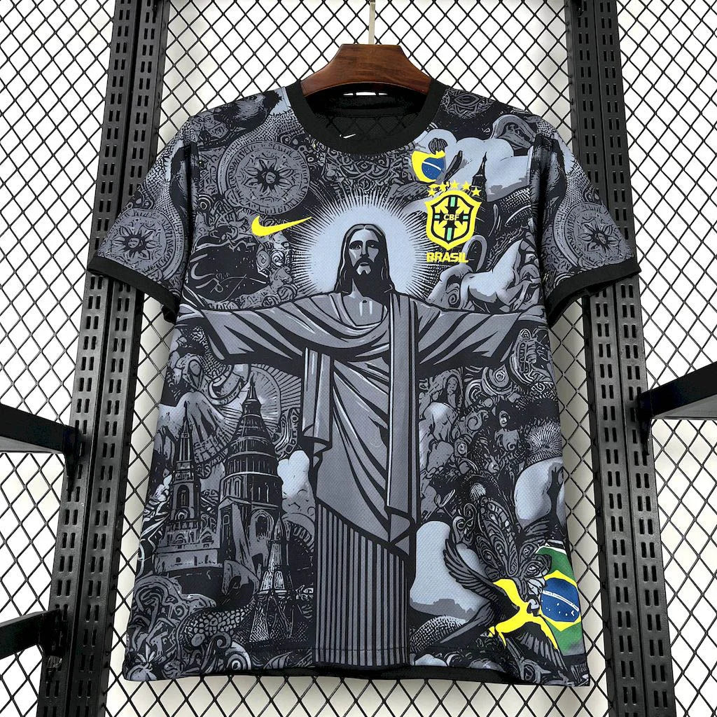 Brazil Jesus Limited Jersey