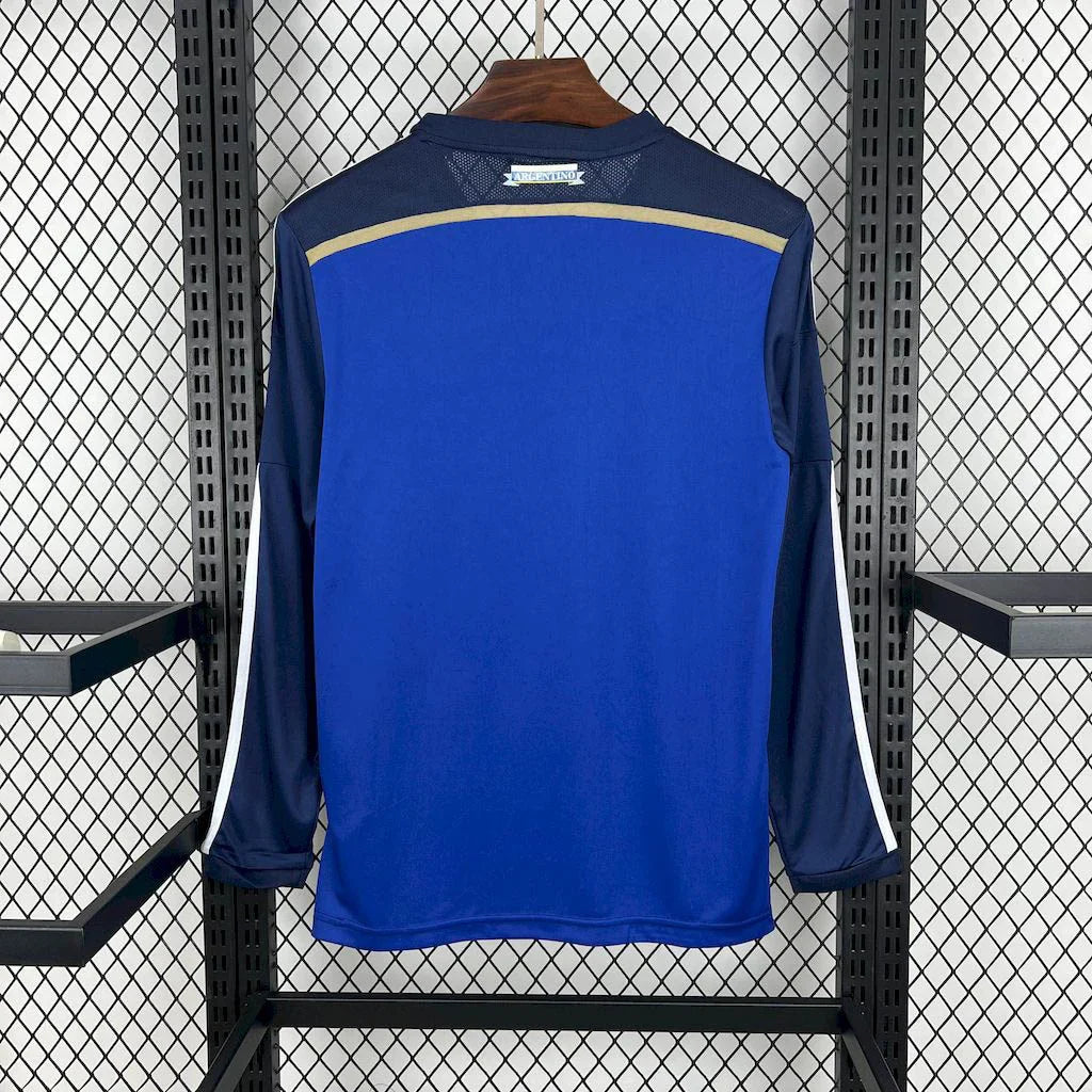 2014 Retro Argentina Away Long Sleeve