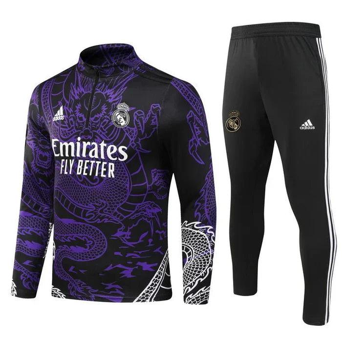 Real Madrid Dragon Morado Tracksuit