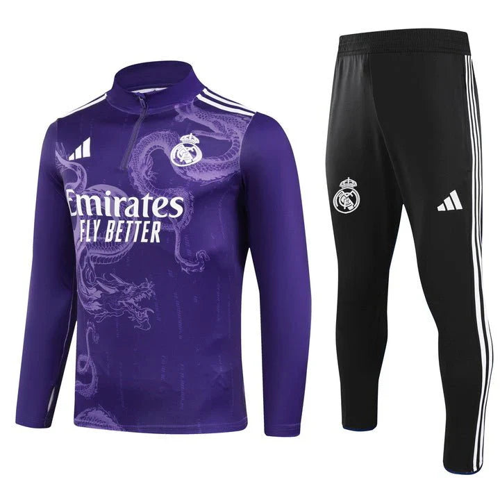Real Madrid Purple Dragon Tracksuit